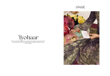 Tyohaar Simar Viscose Silk Pant Style Suits Manufacturer Ahmedabad