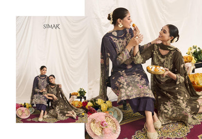 Tyohaar Simar Viscose Silk Pant Style Suits Manufacturer Ahmedabad
