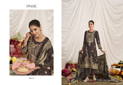 Tyohaar Simar Viscose Silk Pant Style Suits Manufacturer Ahmedabad