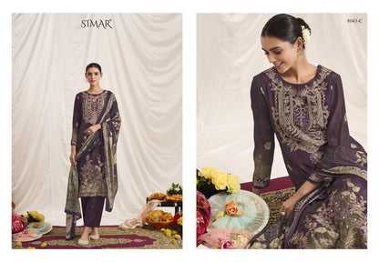 Tyohaar Simar Viscose Silk Pant Style Suits Manufacturer Ahmedabad