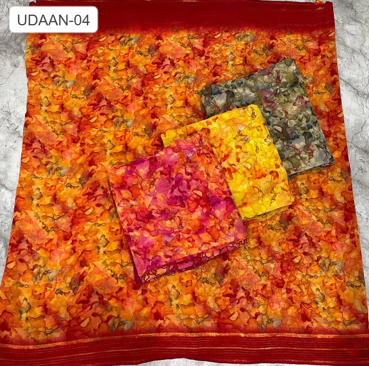 Udaan 4 Kalpveli Georgette Sarees Wholesaler India