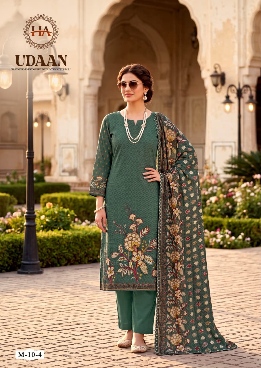 Udaan Harshit Fashion Pure Zam Karachi Salwar Suits Wholesale Rate