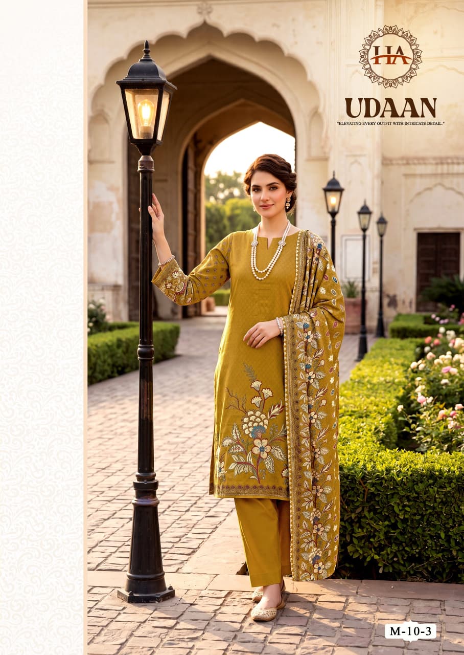 Udaan Harshit Fashion Pure Zam Karachi Salwar Suits Wholesale Rate