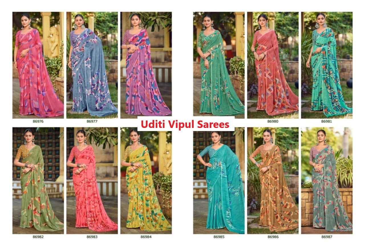Uditi Vipul Sarees Manufacturer Gujarat