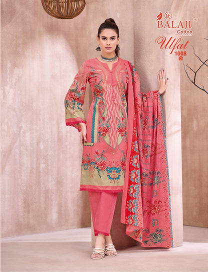 Ulfat Vol 1 Balaji Cotton Karachi Readymade Suits Wholesale Price