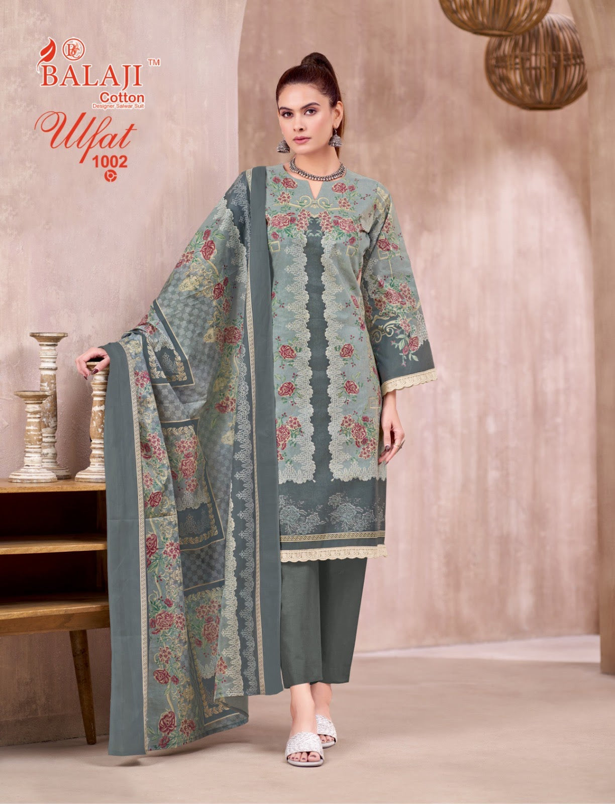 Ulfat Vol 1 Balaji Cotton Karachi Readymade Suits Wholesale Price