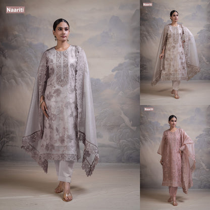 Ulfir 2839 Naariti Tissue Pant Style Suits Supplier