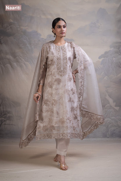 Ulfir 2839 Naariti Tissue Pant Style Suits Supplier