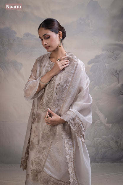 Ulfir 2839 Naariti Tissue Pant Style Suits Supplier