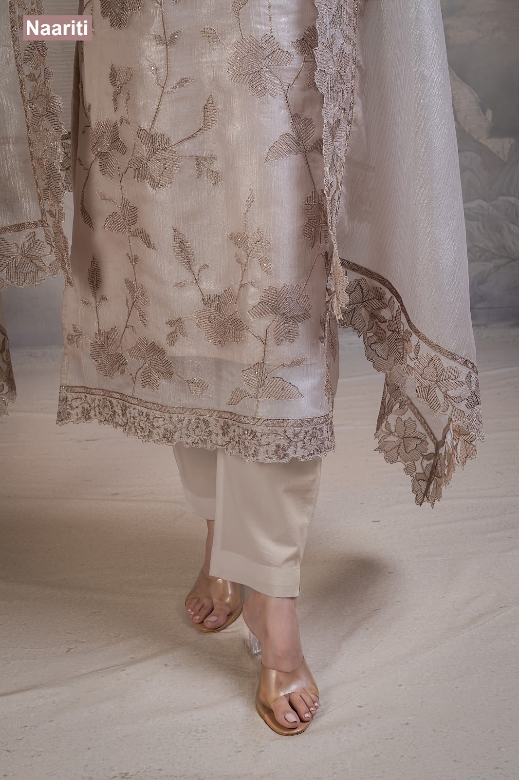 Ulfir 2839 Naariti Tissue Pant Style Suits Supplier