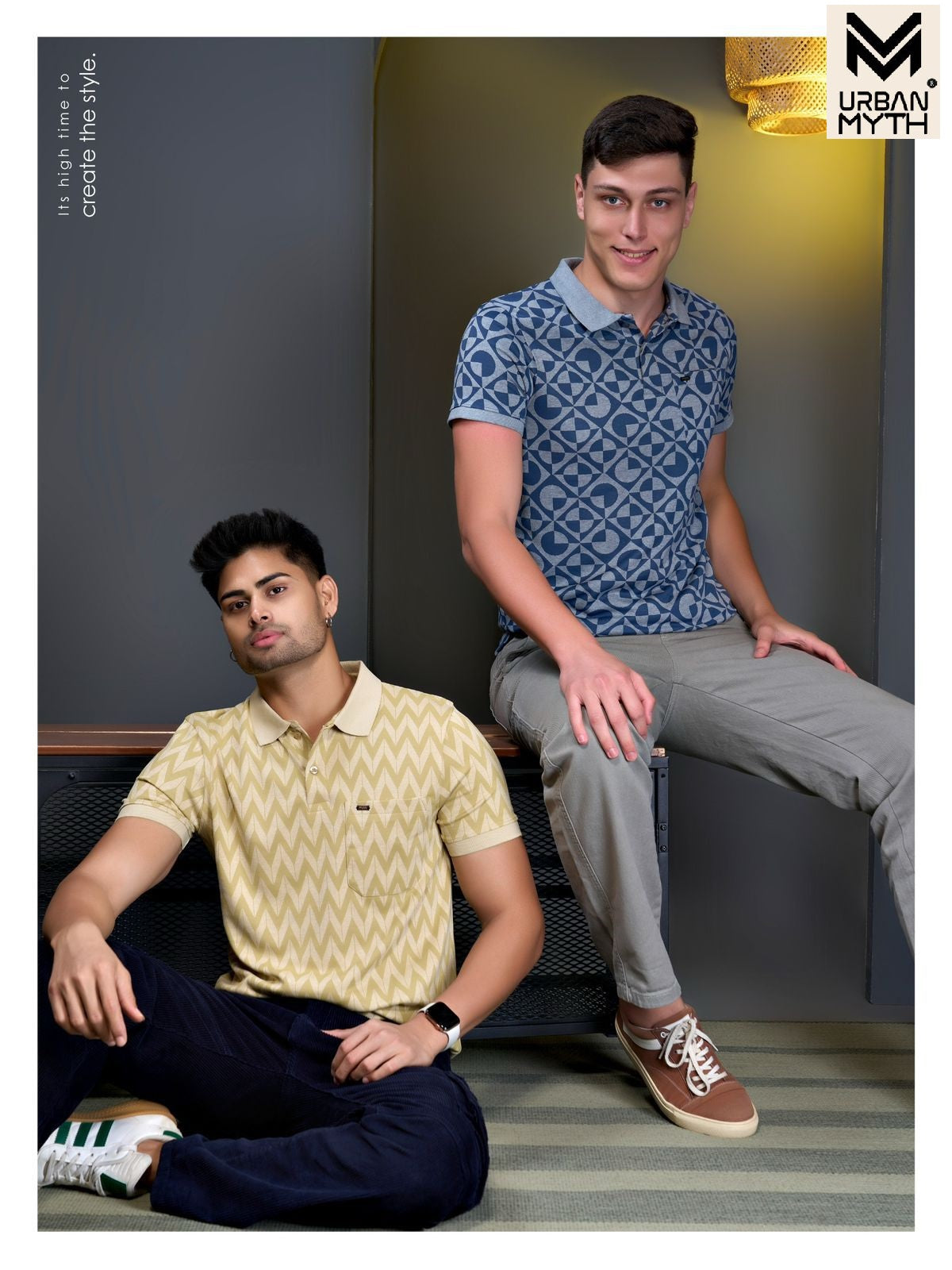 Um 189 Urban Myth Interlock Mens Tshirts Supplier Ahmedabad