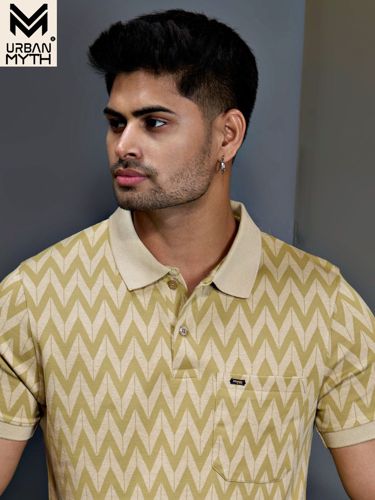 Um 189 Urban Myth Interlock Mens Tshirts Supplier Ahmedabad