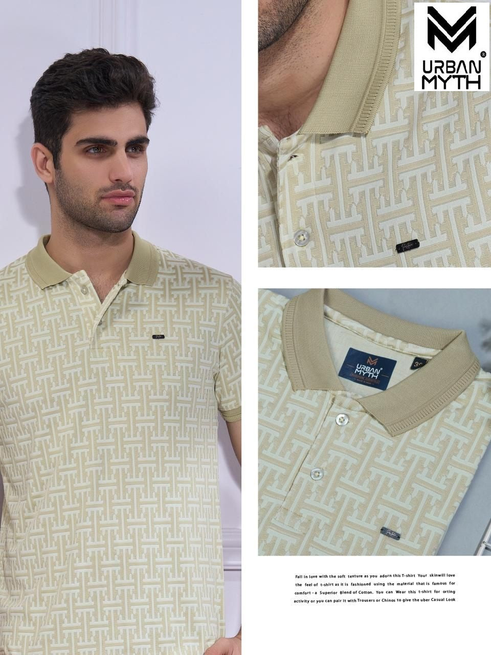 Um 191 Urban Myth Lycra Mens Tshirts Manufacturer Gujarat