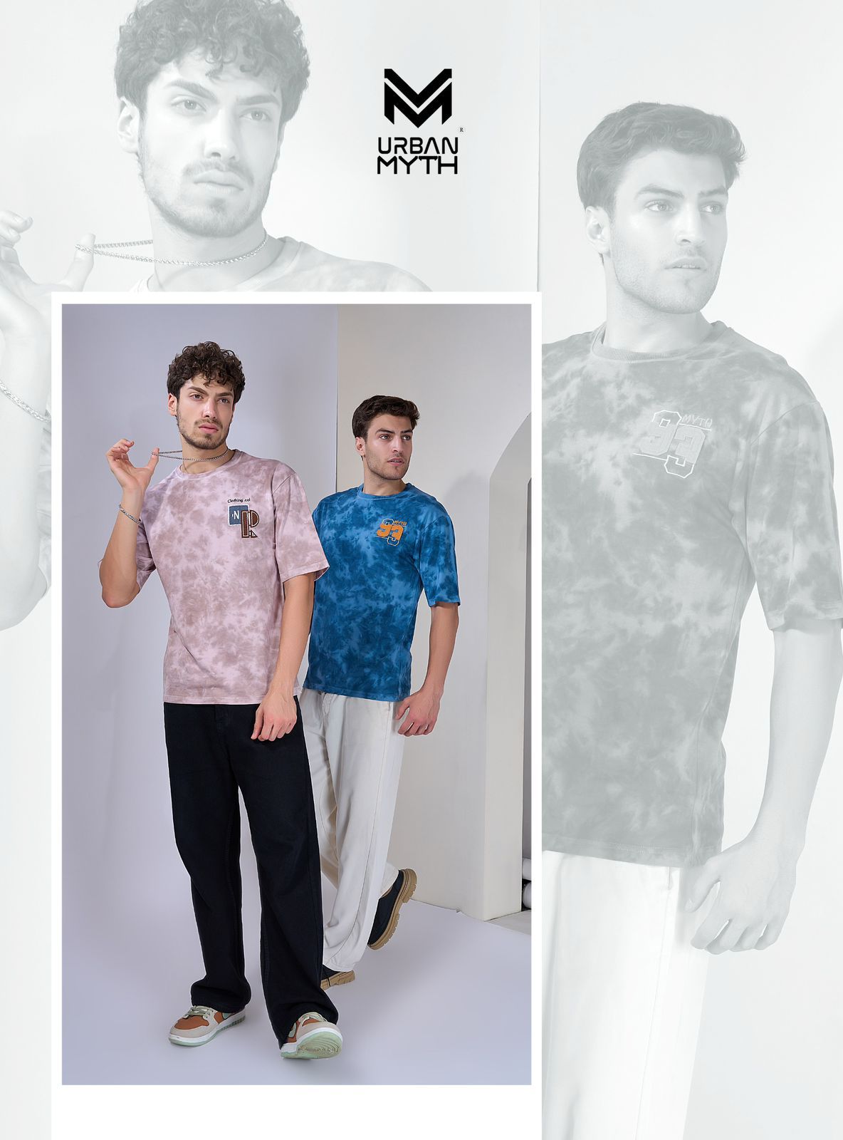 Um 250 Urban Myth Cotton Mens Tshirts Wholesale Price