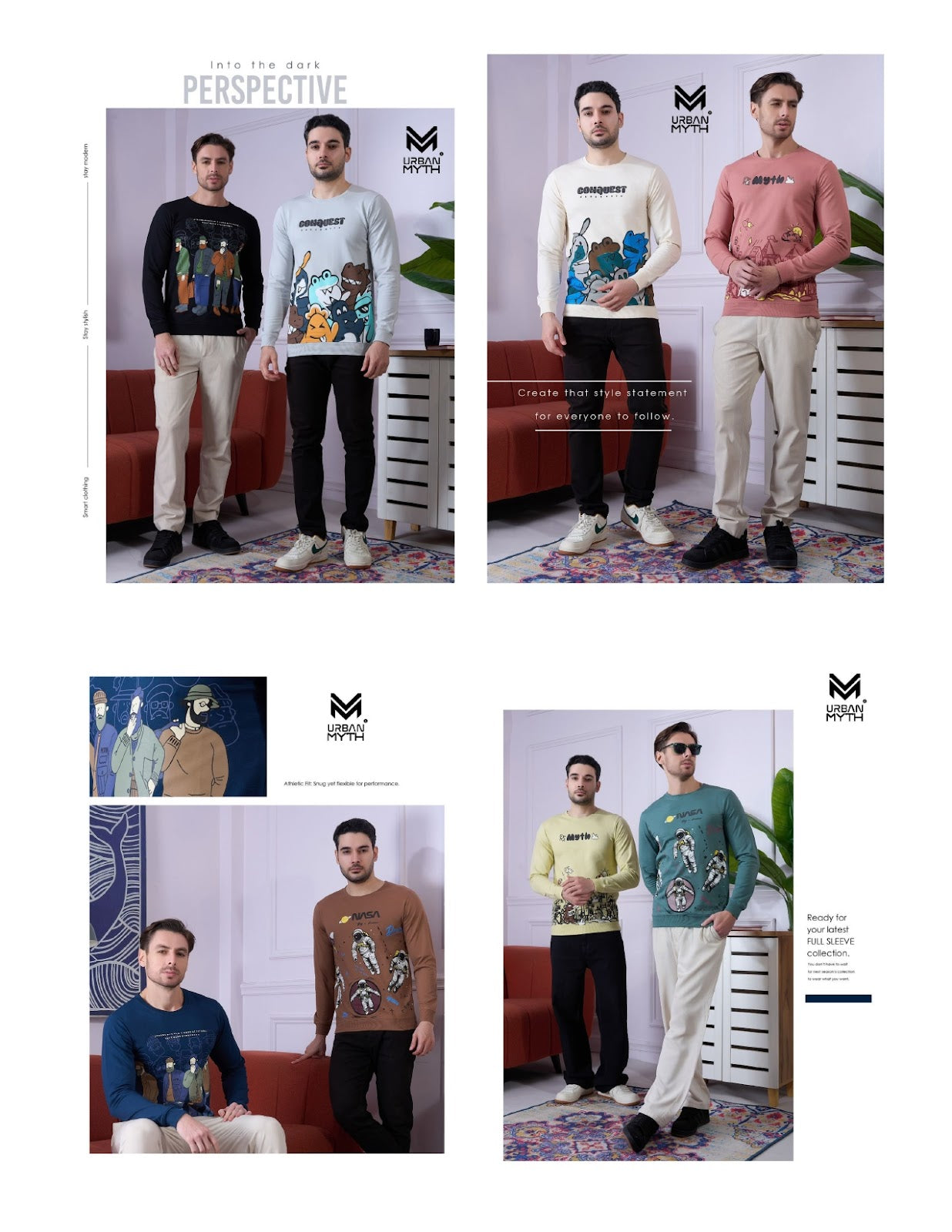 Um 263 Urban Myth Cotton Looper Mens Tshirts Supplier Ahmedabad