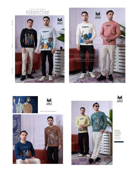 Um 263 Urban Myth Cotton Looper Mens Tshirts Supplier Ahmedabad