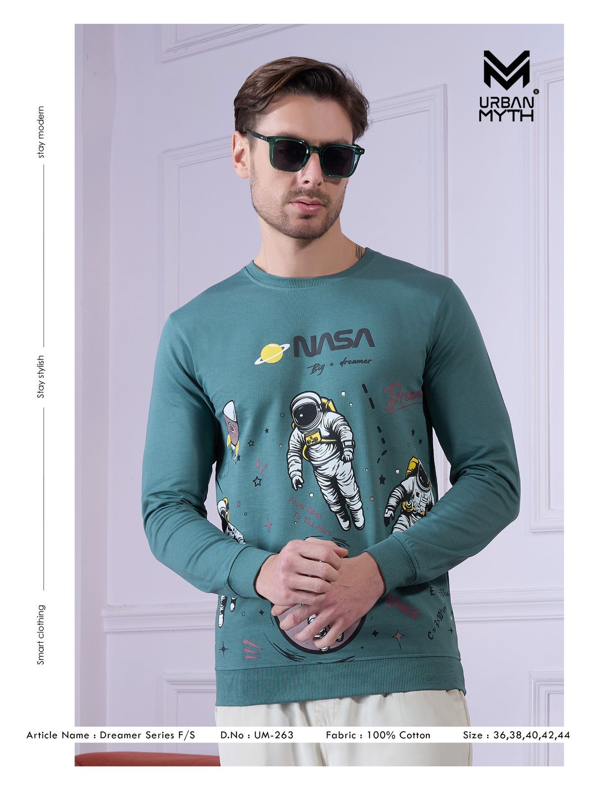 Um 263 Urban Myth Cotton Looper Mens Tshirts Supplier Ahmedabad