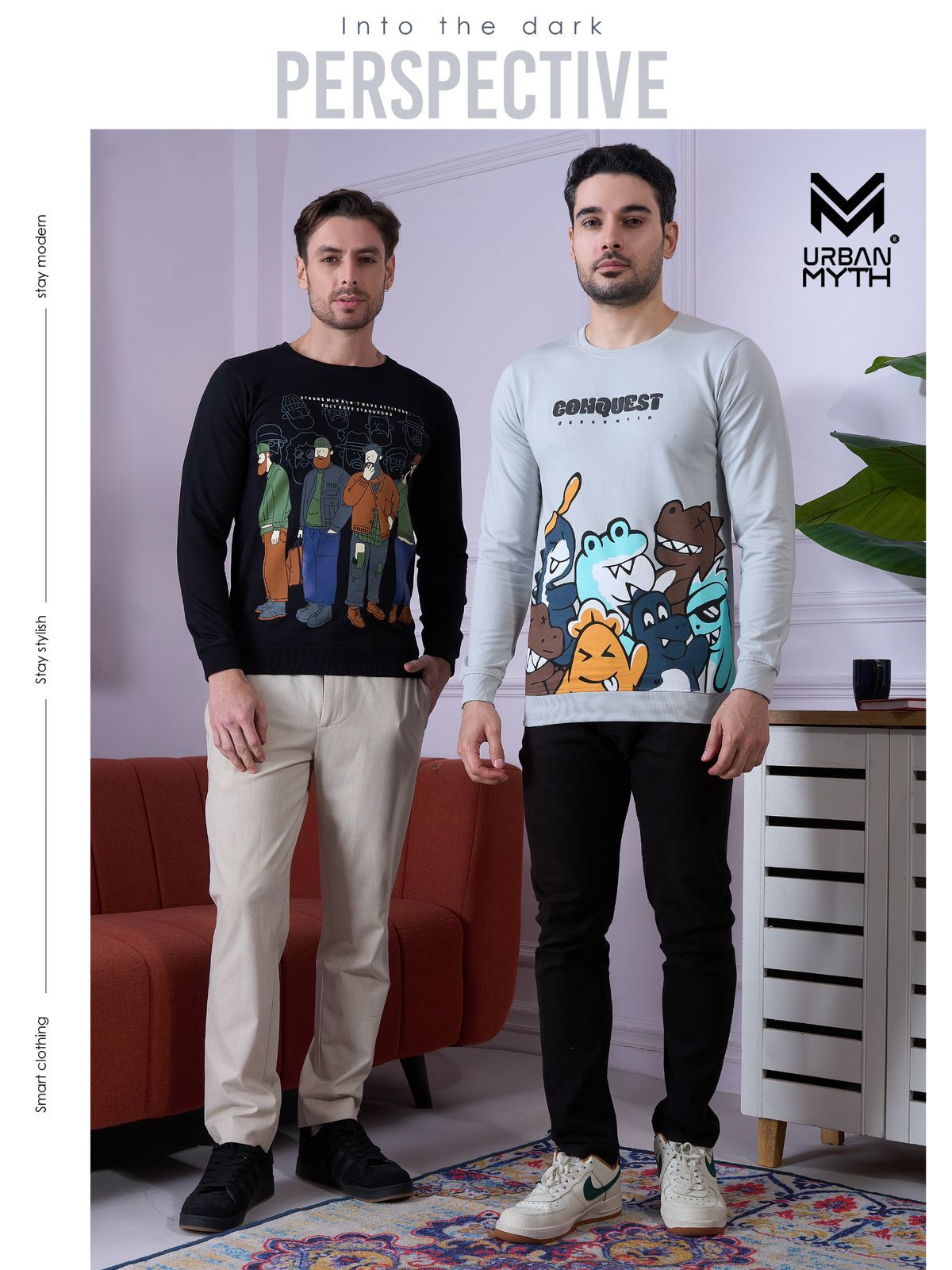 Um 263 Urban Myth Cotton Looper Mens Tshirts Supplier Ahmedabad