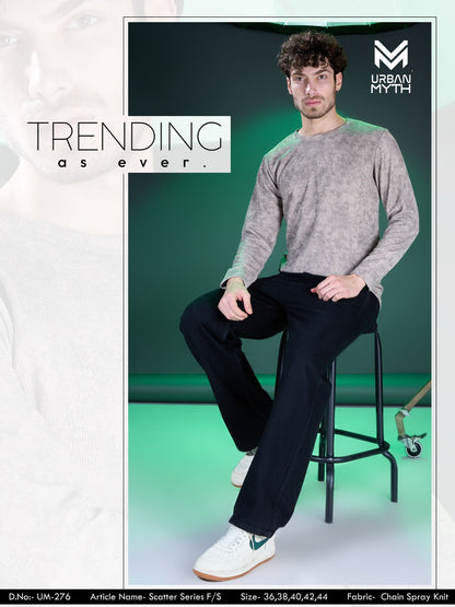 Um 276 Urban Myth Lycra Chain Mens Tshirts Supplier Gujarat