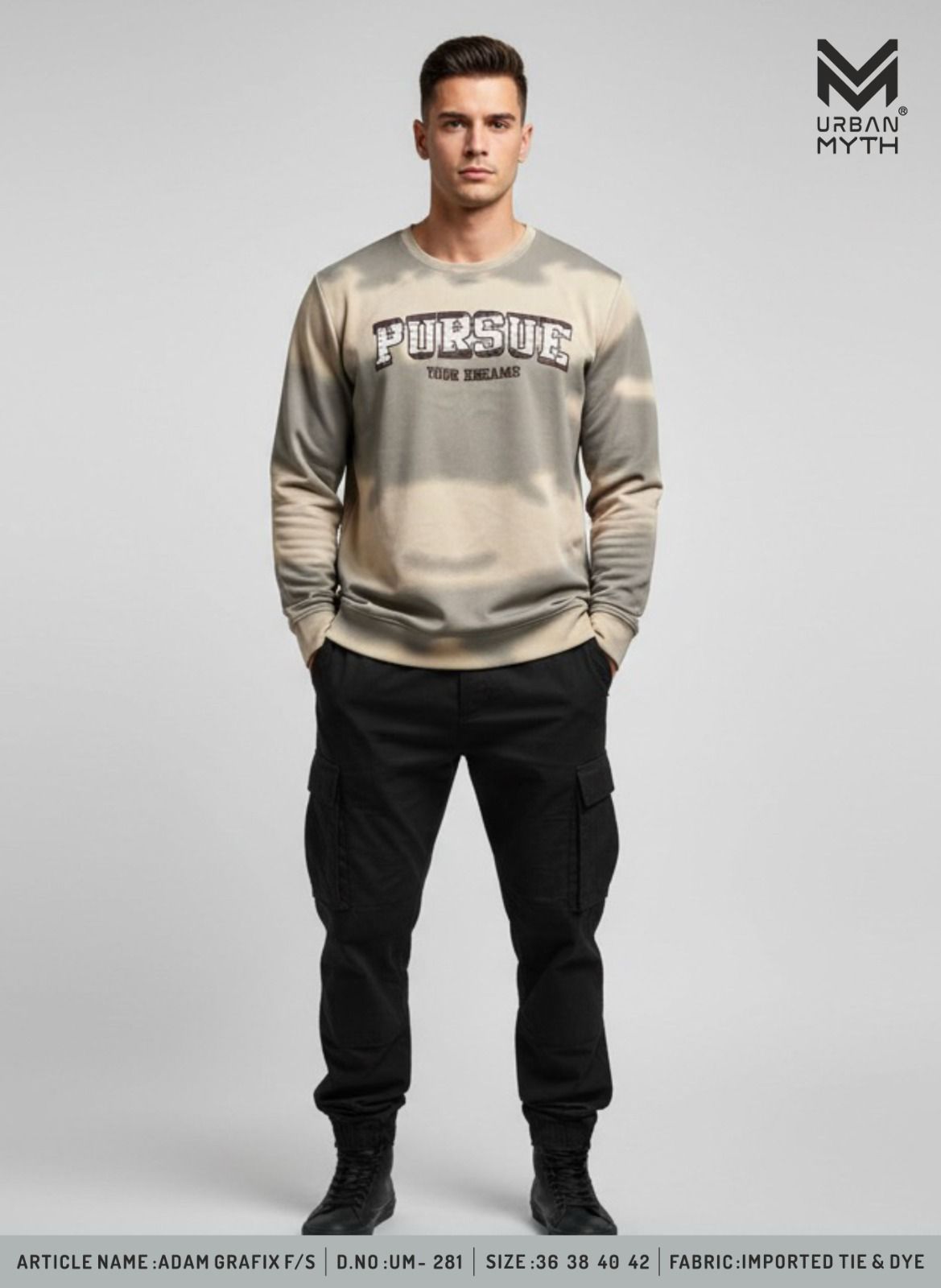 Um 281 Urban Myth Tie Dye Mens Tshirts Manufacturer