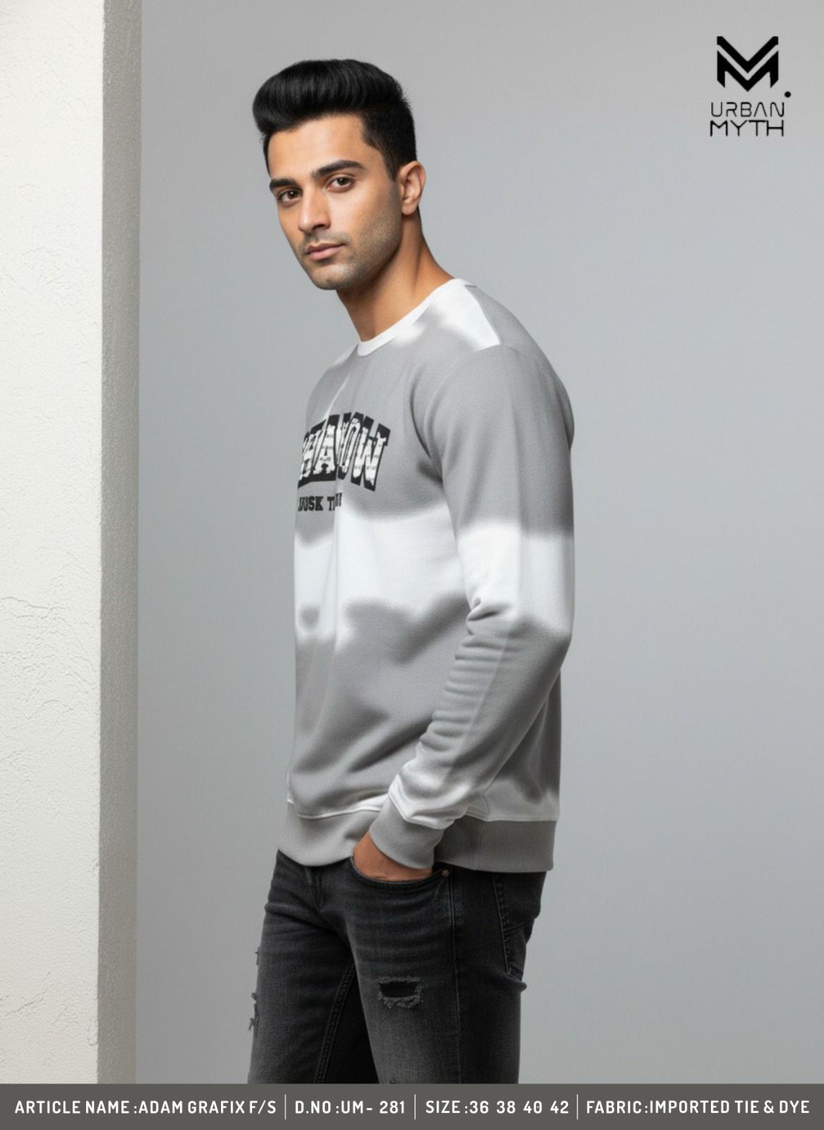 Um 281 Urban Myth Tie Dye Mens Tshirts Manufacturer