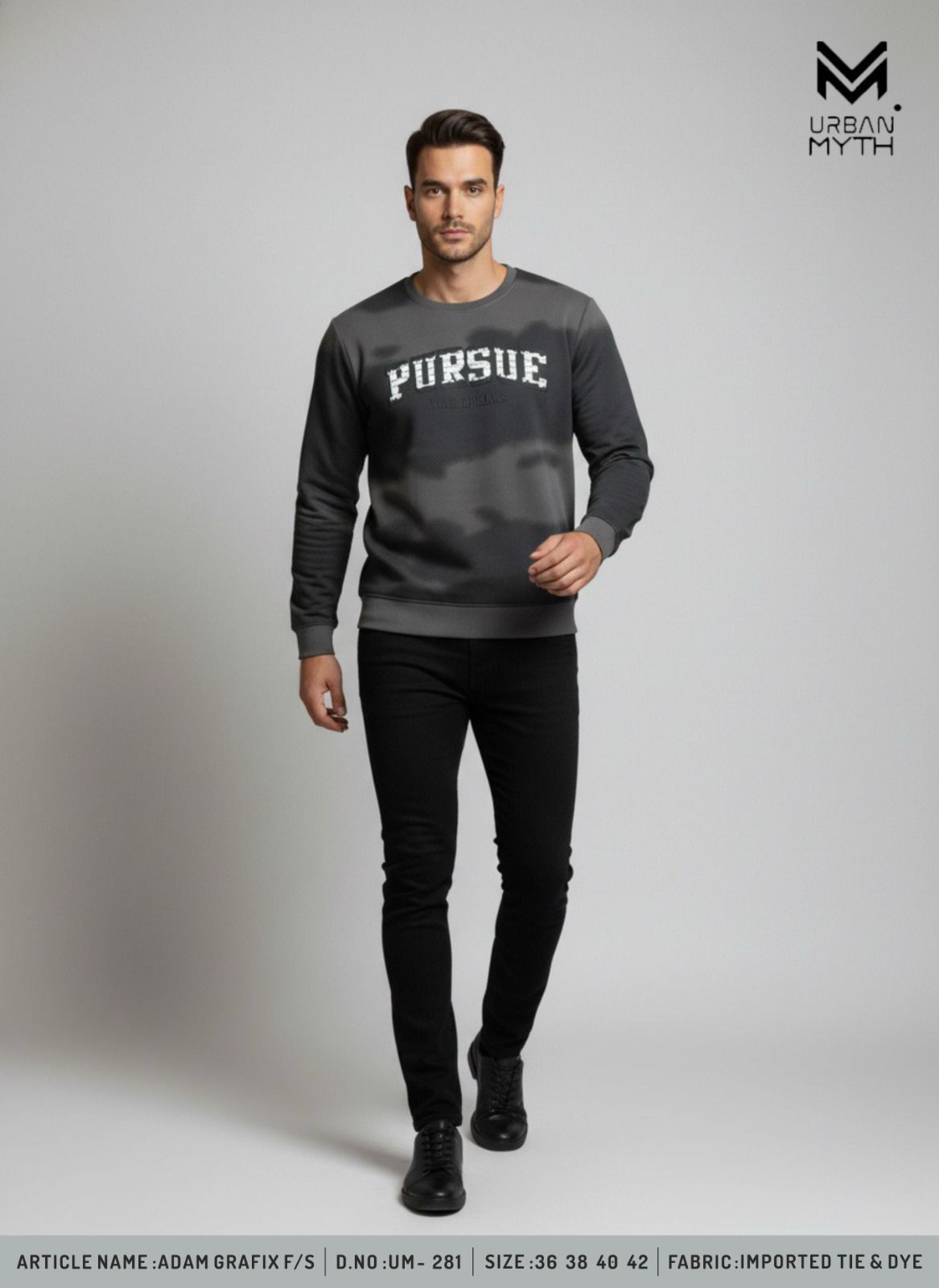 Um 281 Urban Myth Tie Dye Mens Tshirts Manufacturer