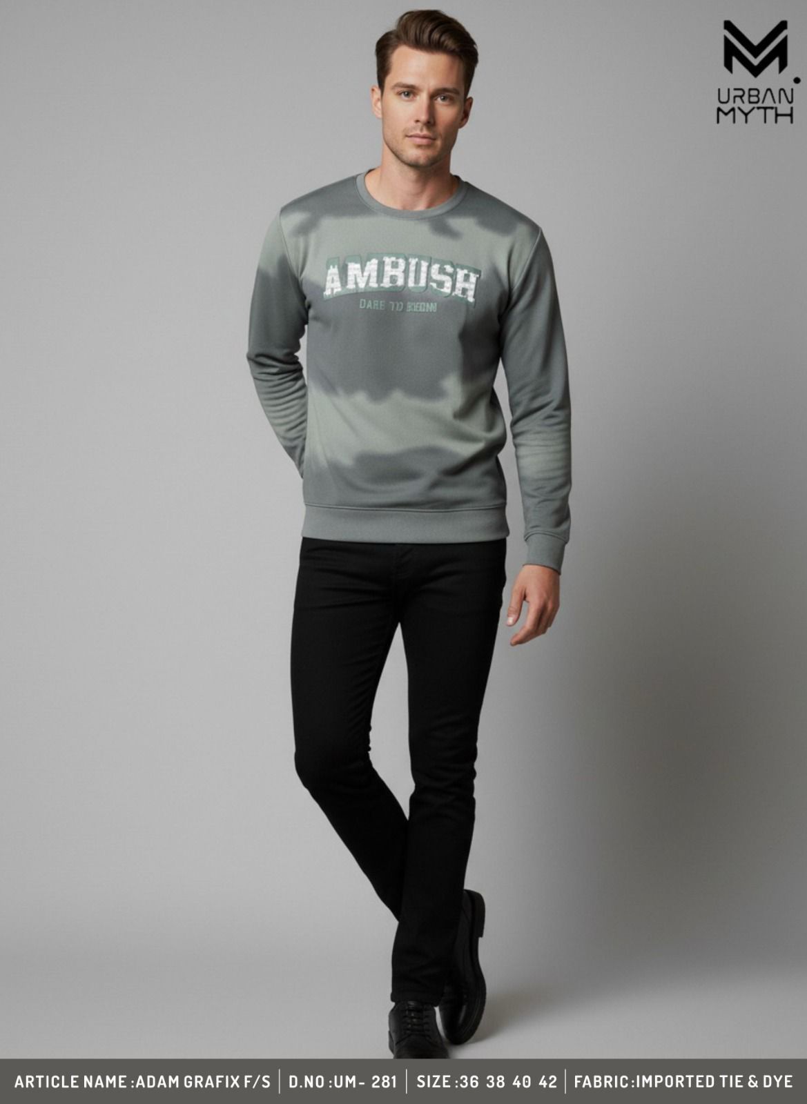 Um 281 Urban Myth Tie Dye Mens Tshirts Manufacturer