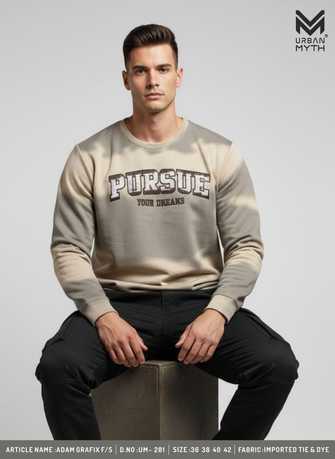 Um 281 Urban Myth Tie Dye Mens Tshirts Manufacturer