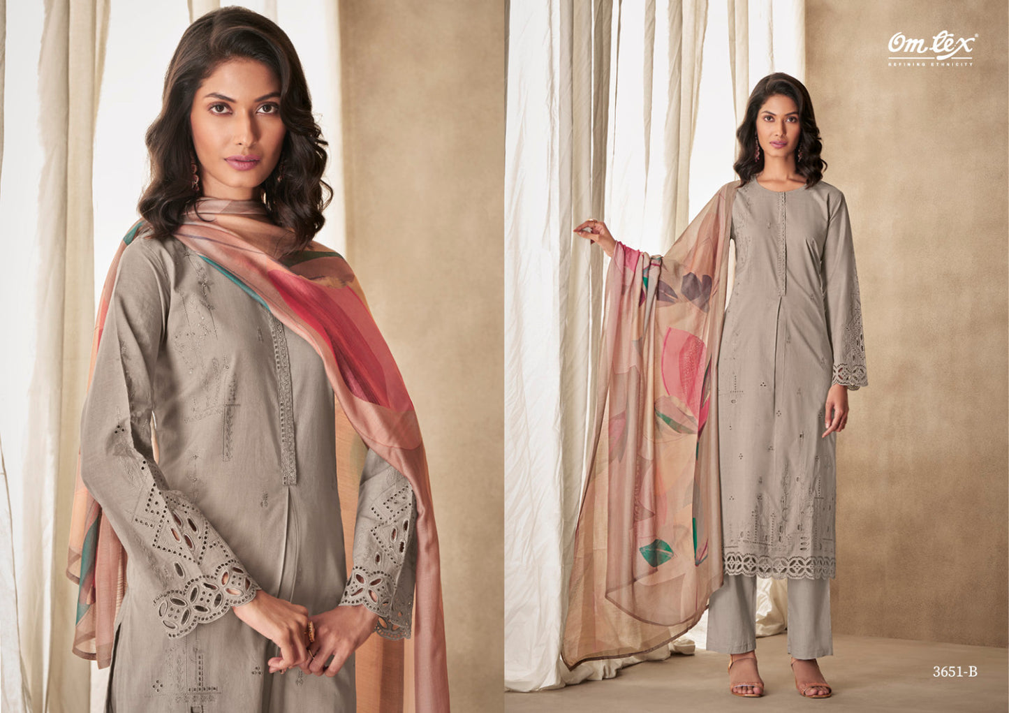 Uma Omtex Lawn Cotton Plazzo Style Suits