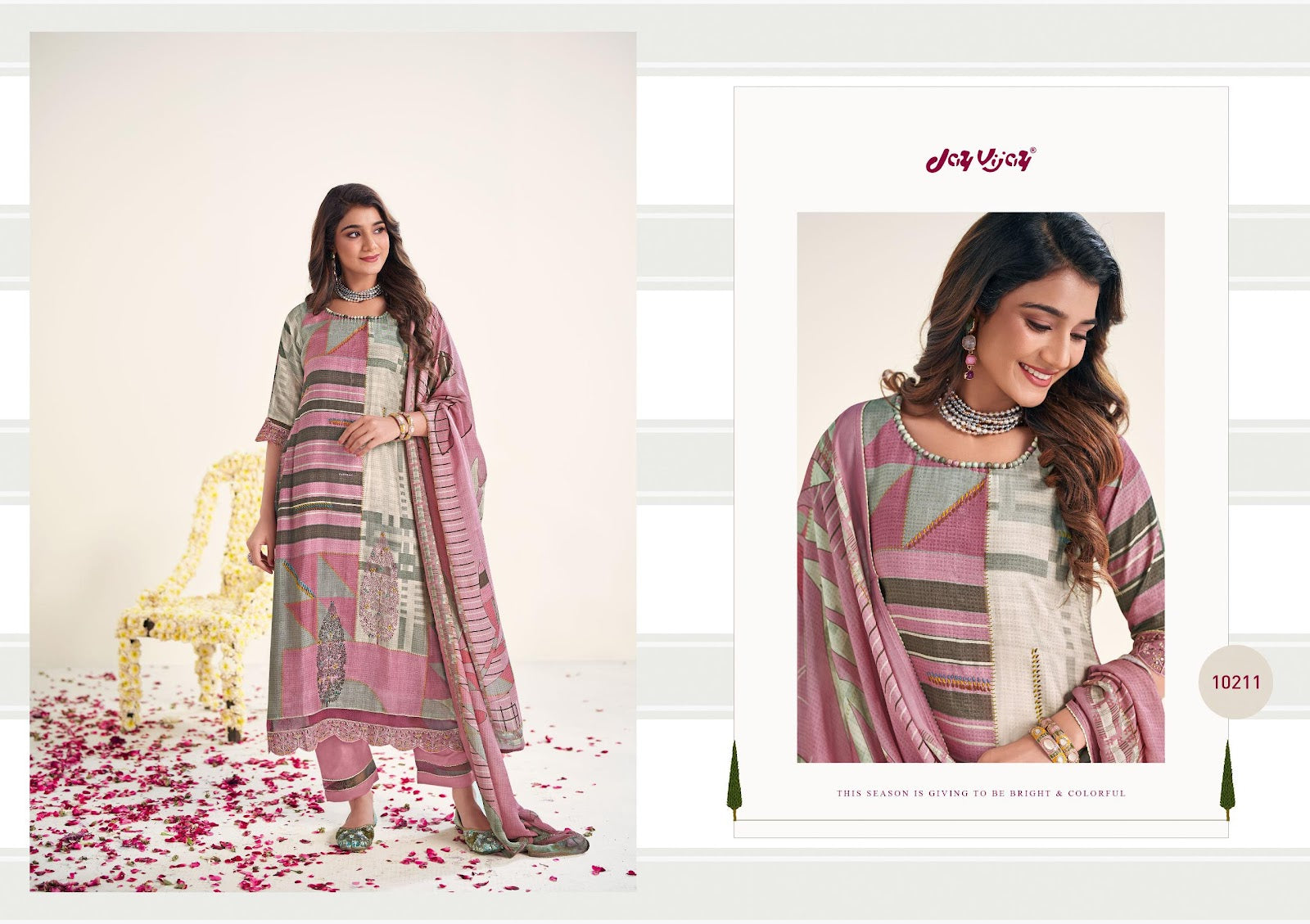 Umang Jay Vijay Moga Silk Pant Style Suits Wholesaler Gujarat