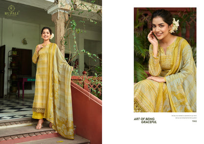 Umang Rupali Cambric Cotton Plazzo Style Suits Supplier Ahmedabad