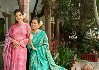 Umang Rupali Cambric Cotton Plazzo Style Suits Supplier Ahmedabad