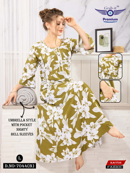 Umbrella Style 0608 Grab It Imported Night Gowns Wholesaler