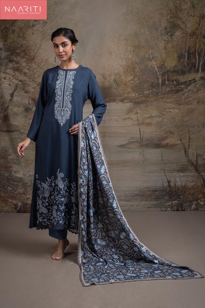 Umraa Naariti Pashmina Suits Supplier Ahmedabad