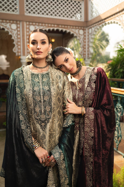 Unjaa Naariti Silk Velvet Suits Wholesale Price