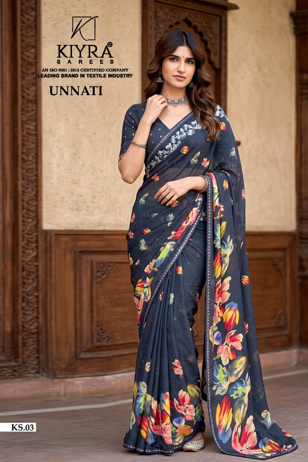 Unnati Kiyra Weightless Sarees Manufacturer India
