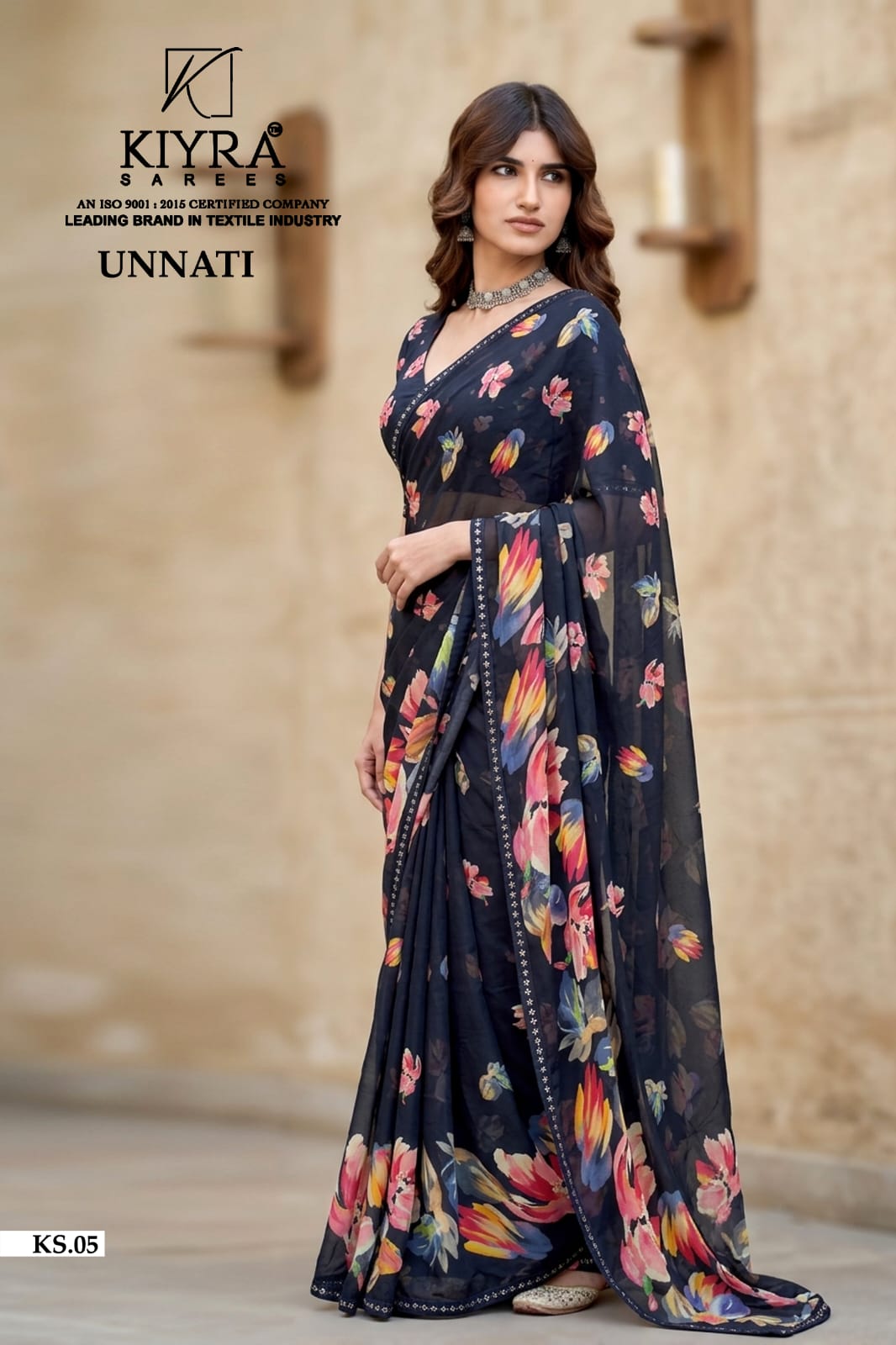 Unnati Kiyra Weightless Sarees Manufacturer India