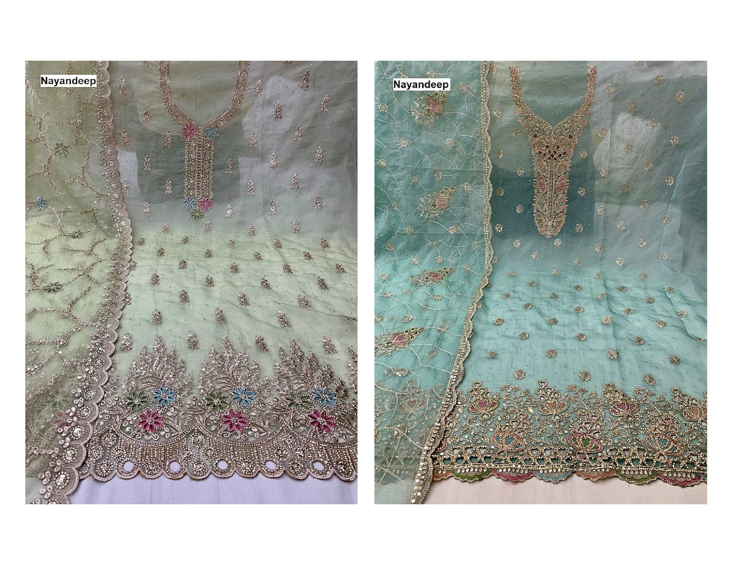 Unnati Nayandeep Silk Salwar Suits Wholesaler Ahmedabad