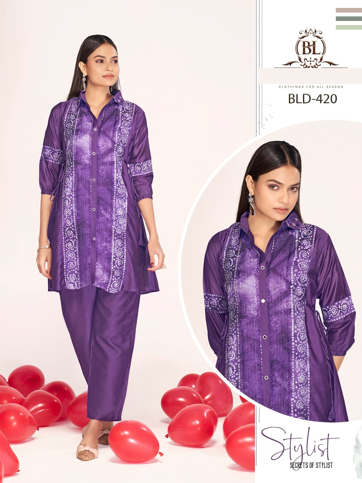 Unveiling Bl Chanderi Co Ord Set Wholesale Price