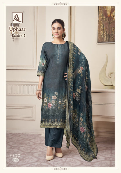 Uphaar Edition 2 Alok Pure Viscose Pant Style Suits Exporter