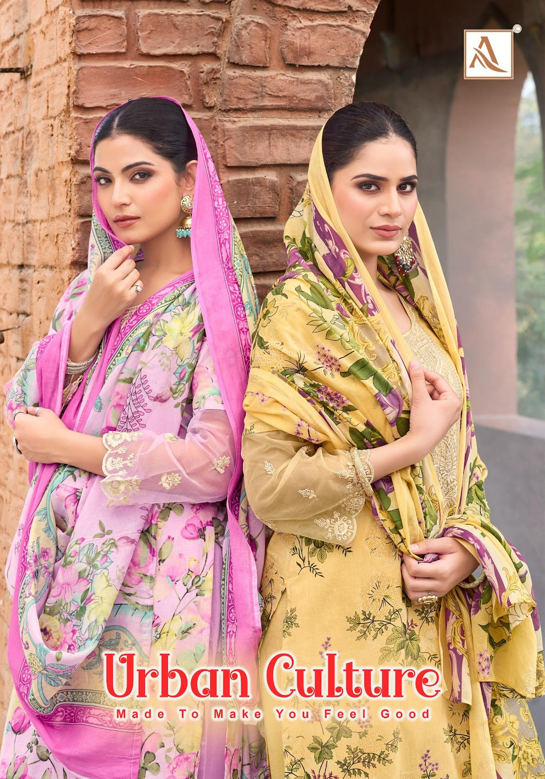 Urban Culture Alok Cambric Cotton Karachi Salwar Suits Wholesale