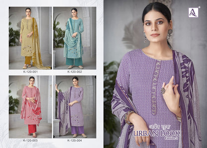 Urban Look Edition 2 Alok Zam Karachi Salwar Suits Supplier Gujarat