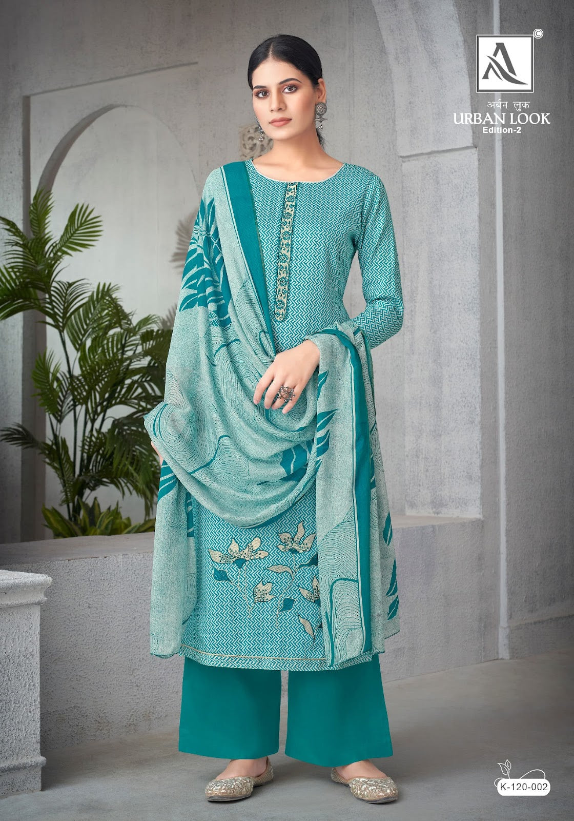 Urban Look Edition 2 Alok Zam Karachi Salwar Suits Supplier Gujarat