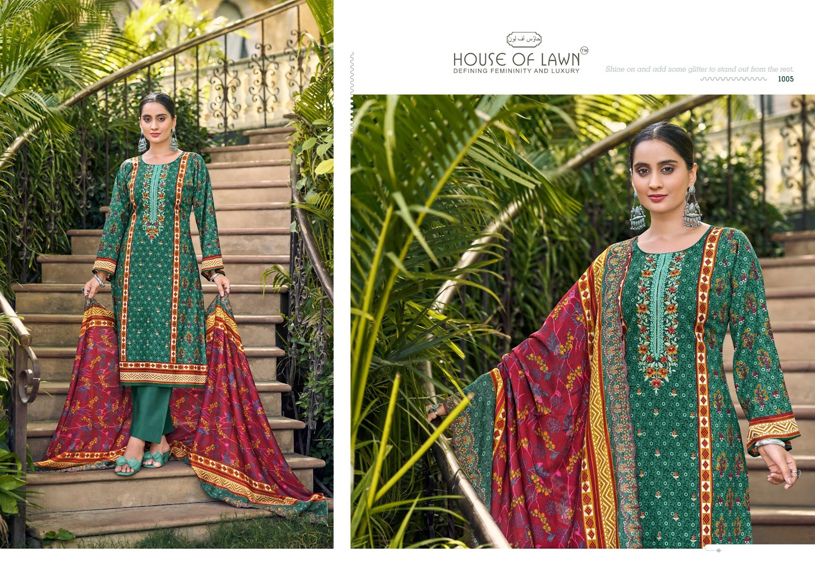 Urbane House Of Lawn Cotton Karachi Salwar Suits Wholesale Price