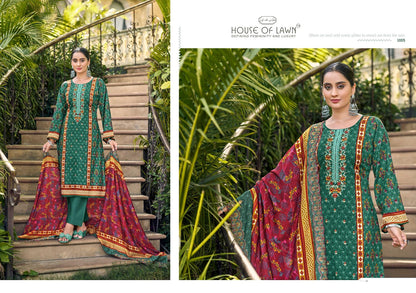 Urbane House Of Lawn Cotton Karachi Salwar Suits Wholesale Price