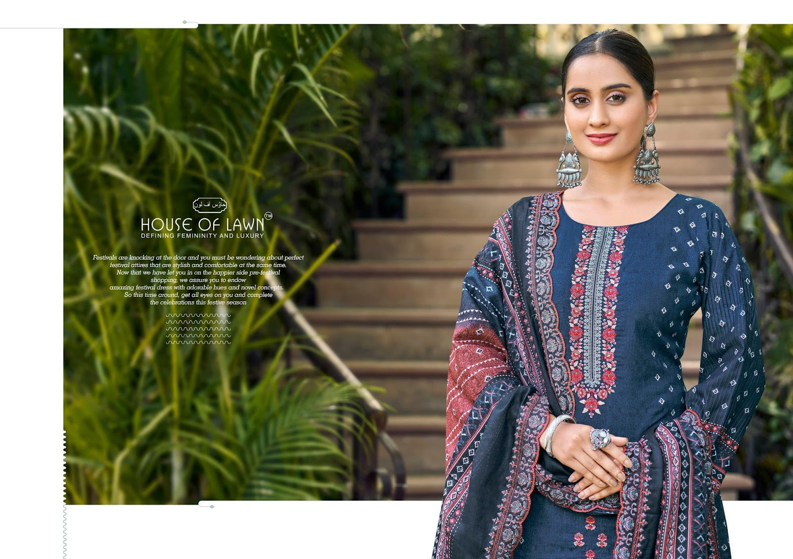 Urbane House Of Lawn Cotton Karachi Salwar Suits Wholesale Price