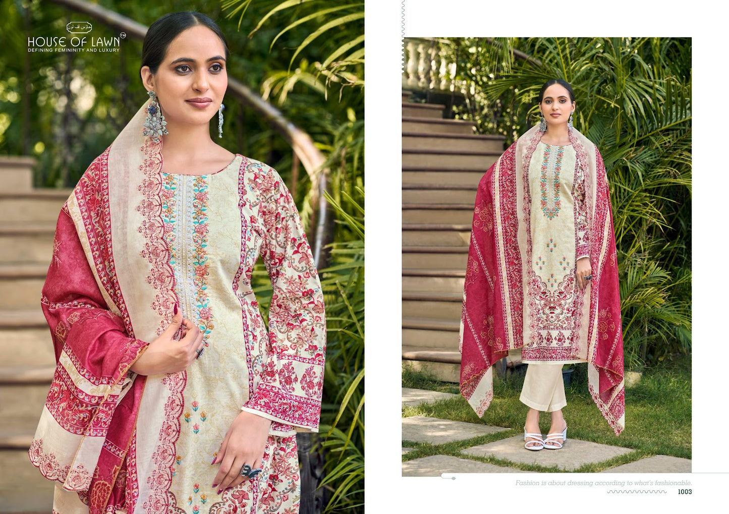 Urbane House Of Lawn Cotton Karachi Salwar Suits Wholesale Price