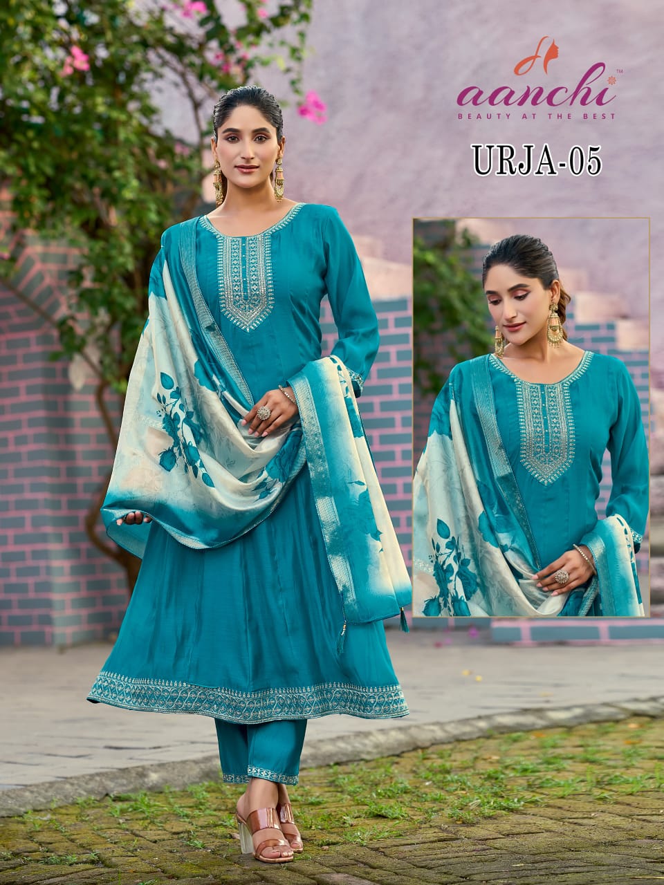 Urja Aanchi Mul Readymade Anarkali Suits Wholesale Price