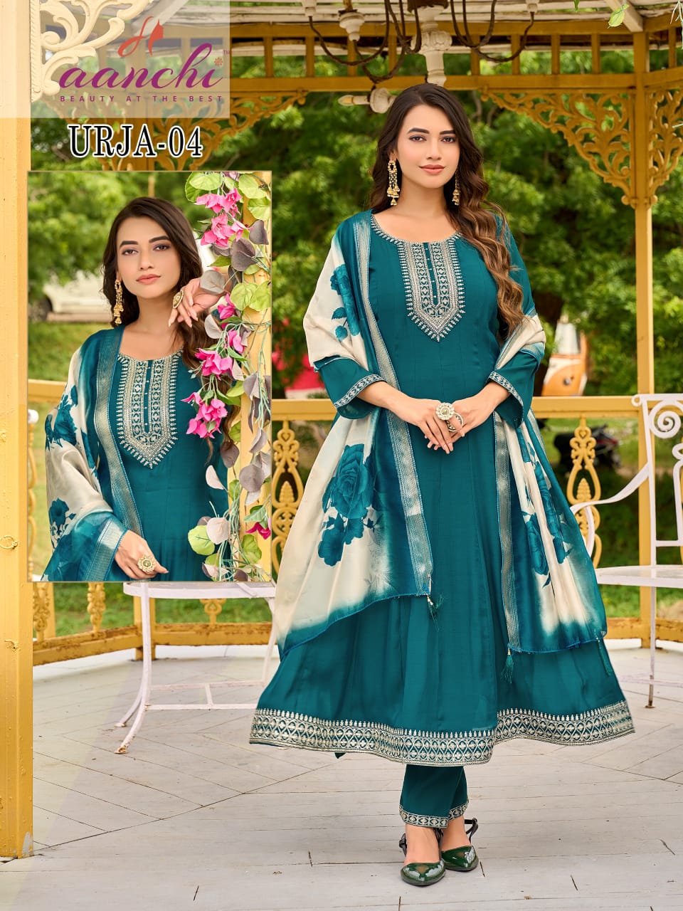 Urja Aanchi Mul Readymade Anarkali Suits Wholesale Price