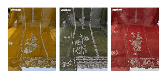 Urmi Nayandeep Silk Salwar Suits Wholesaler Gujarat